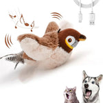 Flapping Wings Sparrow Bird Cat Toy