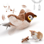 Flapping Wings Sparrow Bird Cat Toy